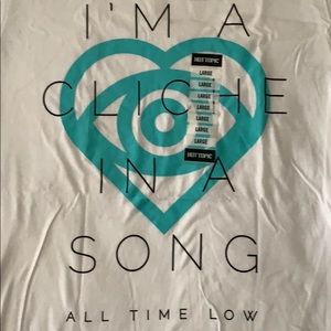 🌻All Time Low Band T